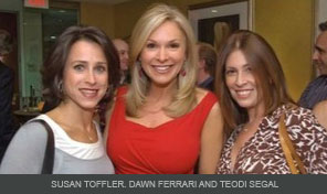 Susan Toffler, Dawn Ferrari and Teodi Segal Washington DC