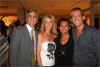 Dr. Schoenfeld and his wife Michelle with celebrity stylists Erwin Gomez and James Packard-Gomez